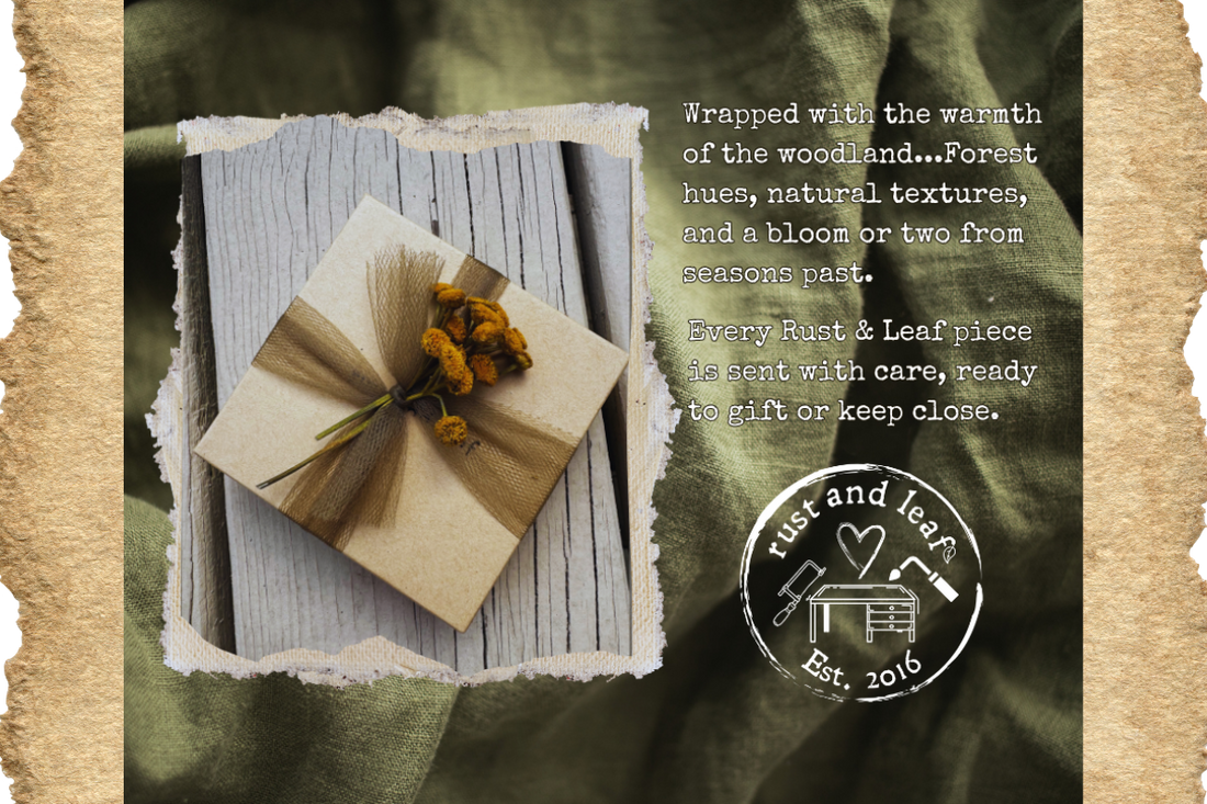 Wrapped with Care - The Rust and Leaf Way